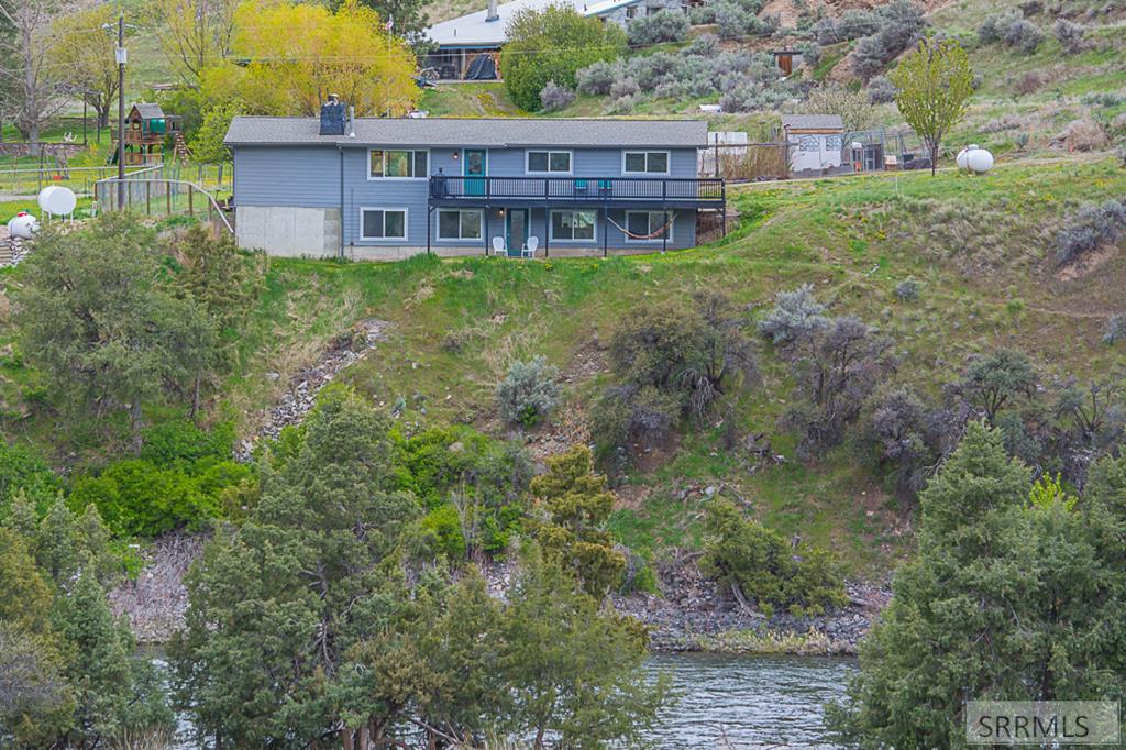 House from across the Highway 93