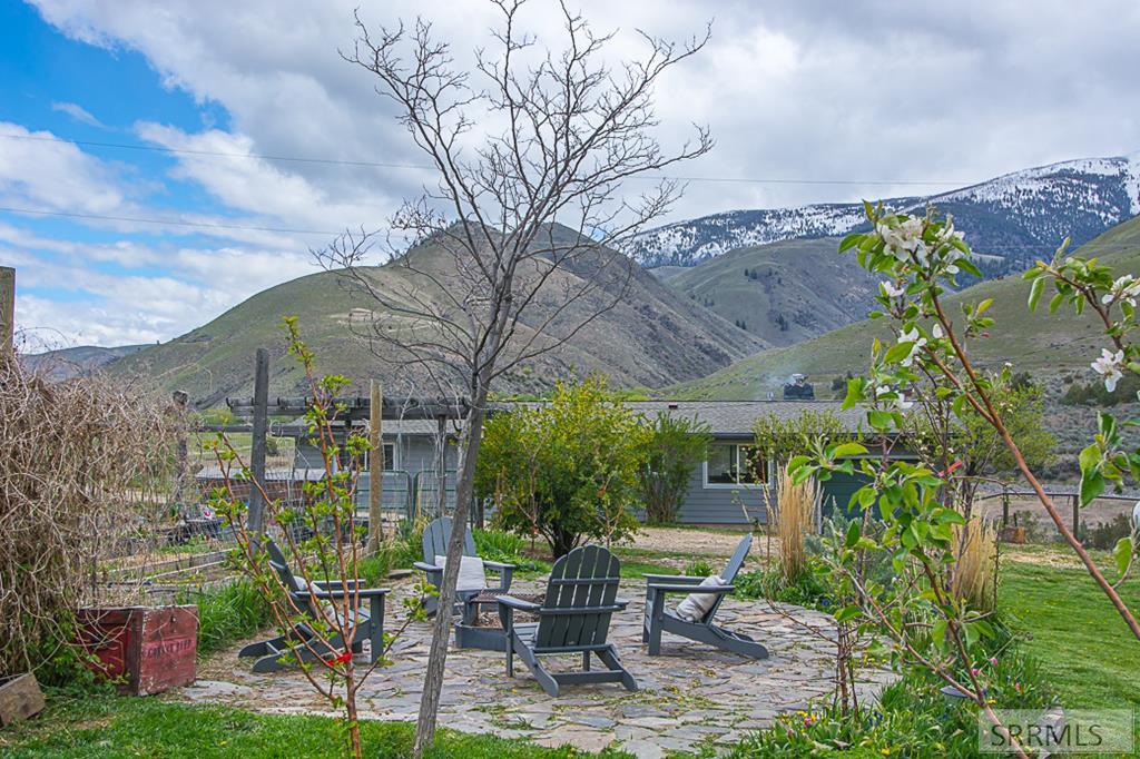 Rear Yard Entertainment Area