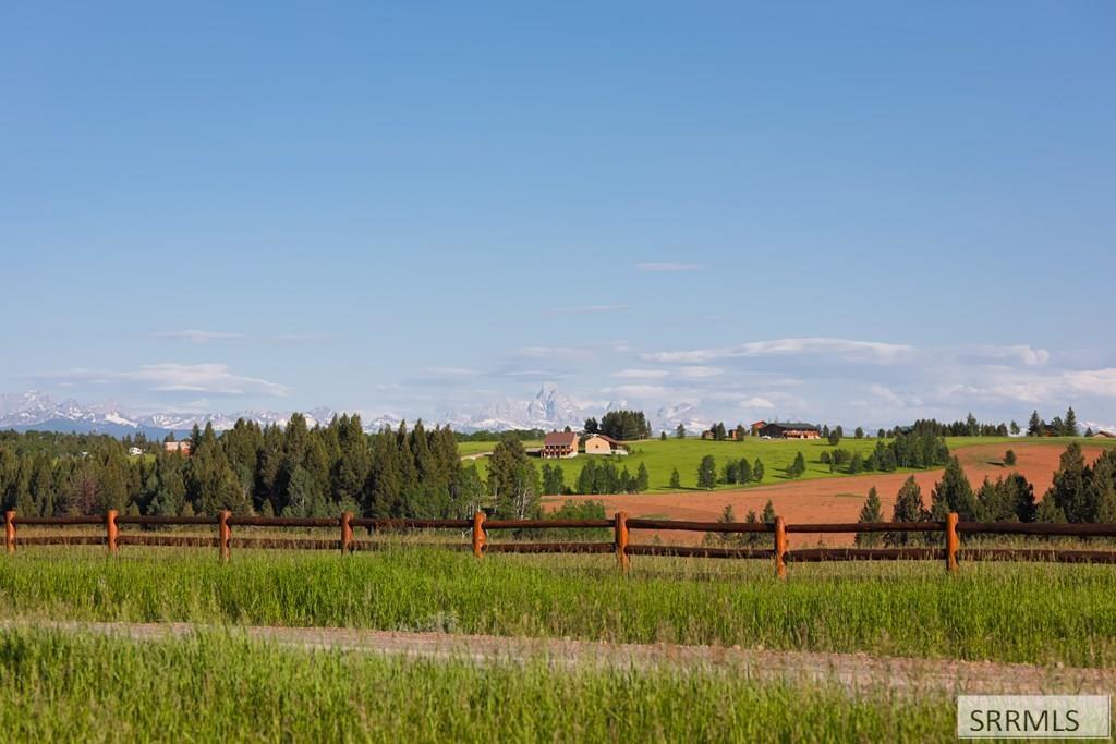 view into valley off the lot