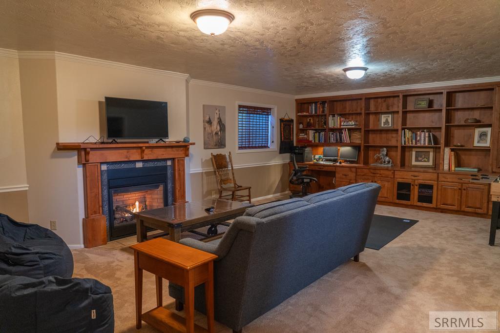 Basement family room