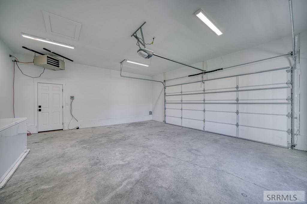 Heated and insulated garage