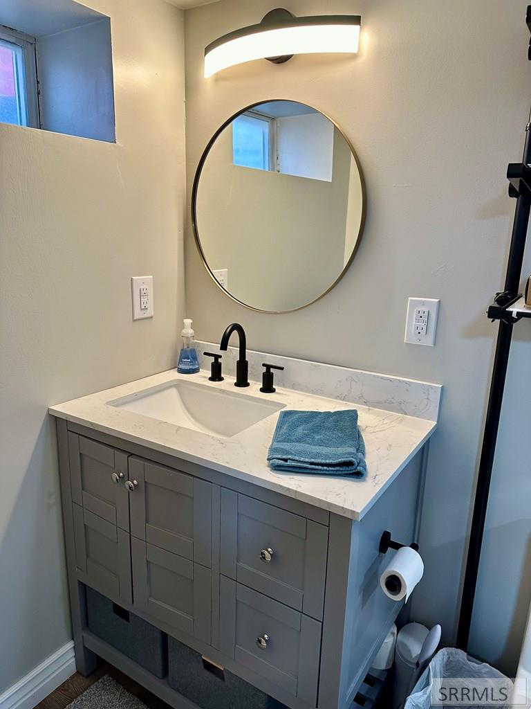 Basement Bath Vanity