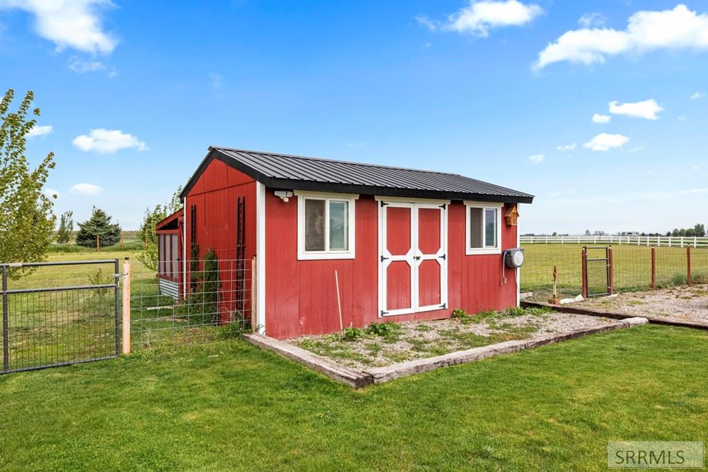 Combination Chicken Coop and garden shed