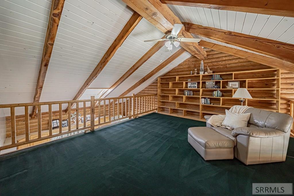 Lofted reading area