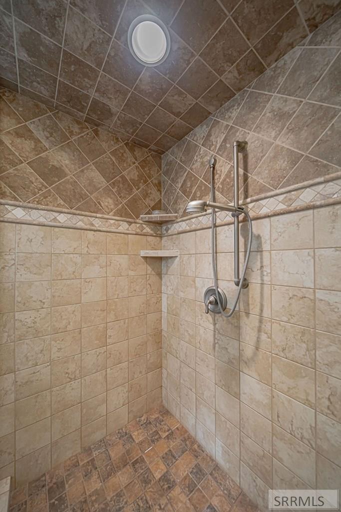 Large Tiled Shower