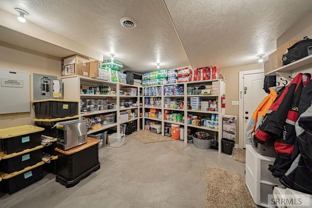 Basement Storage with Exterior Entrance