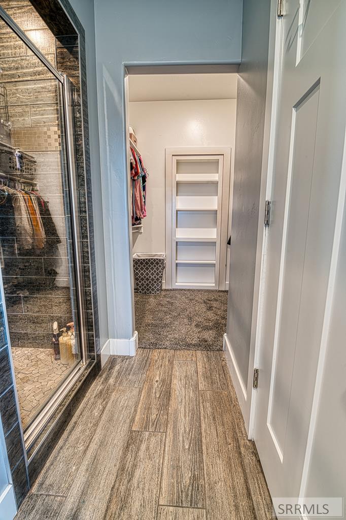 Gun Closet behind Murphy Door in Master Closet