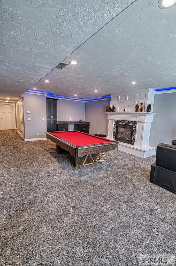 Basement Family Room - Complete with Wet Bar