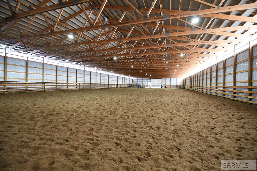 Inside of 250X80 riding arena 