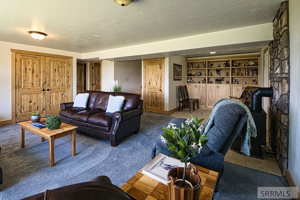 Large Family Room in basement