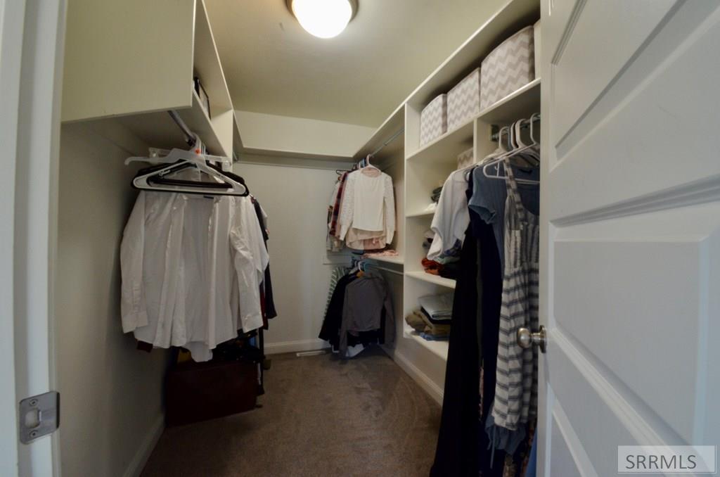 Primary walk-in closet