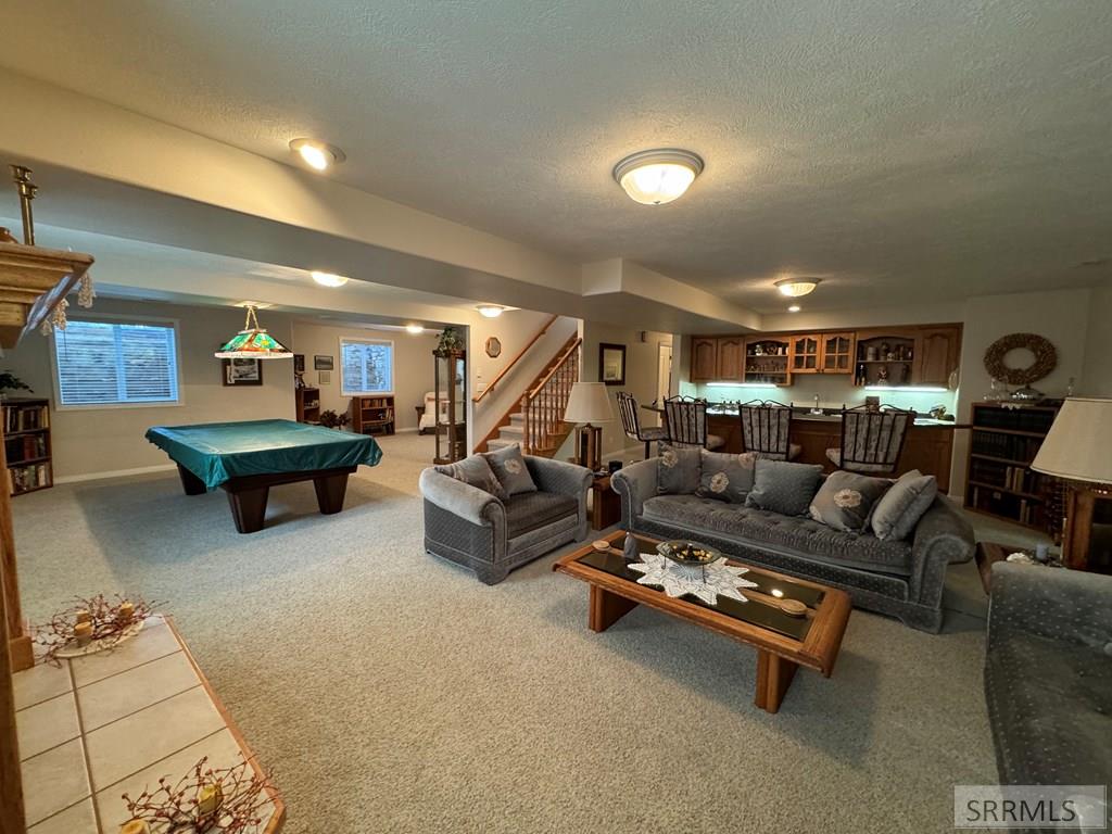 Basement family room