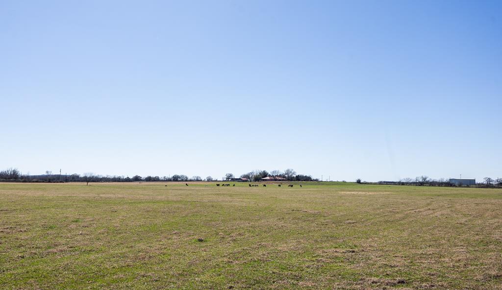 Land view of 70 acre tract with House