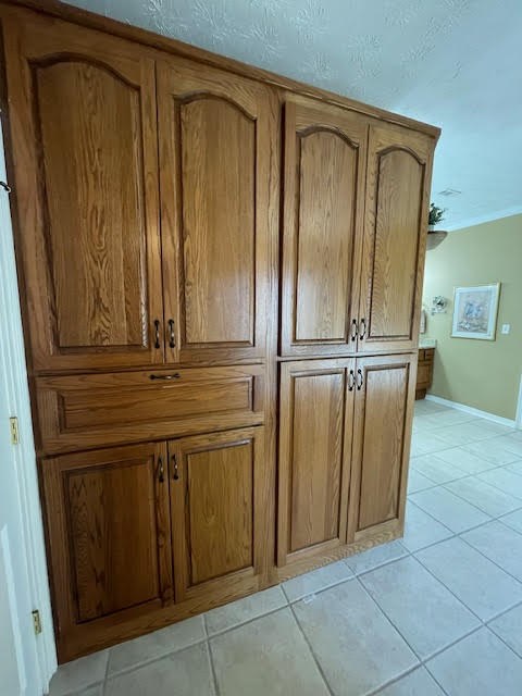 Abundant storage in master bath