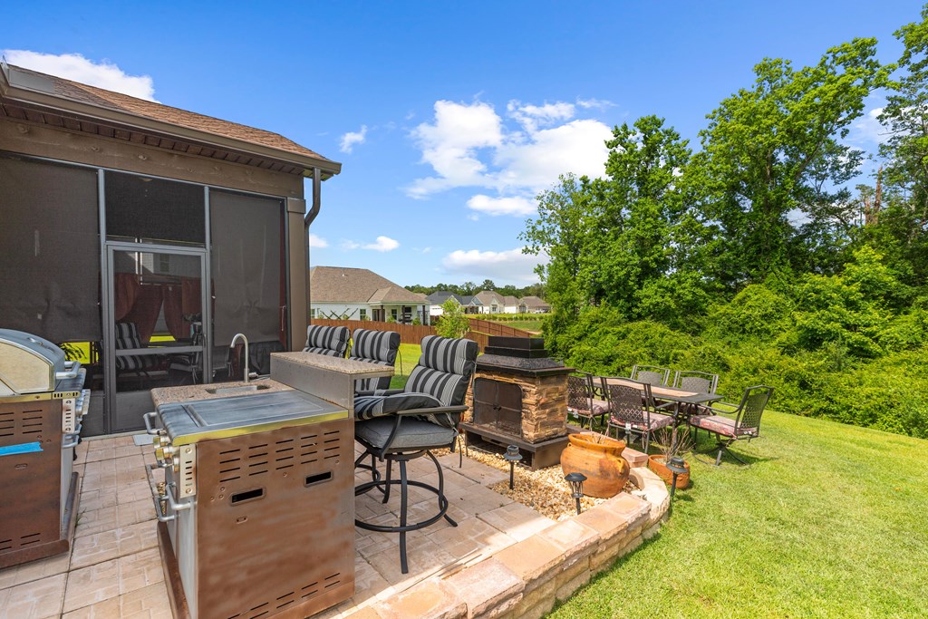 Outdoor living area