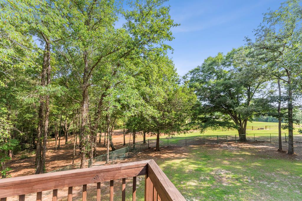 View from upstairs Deck