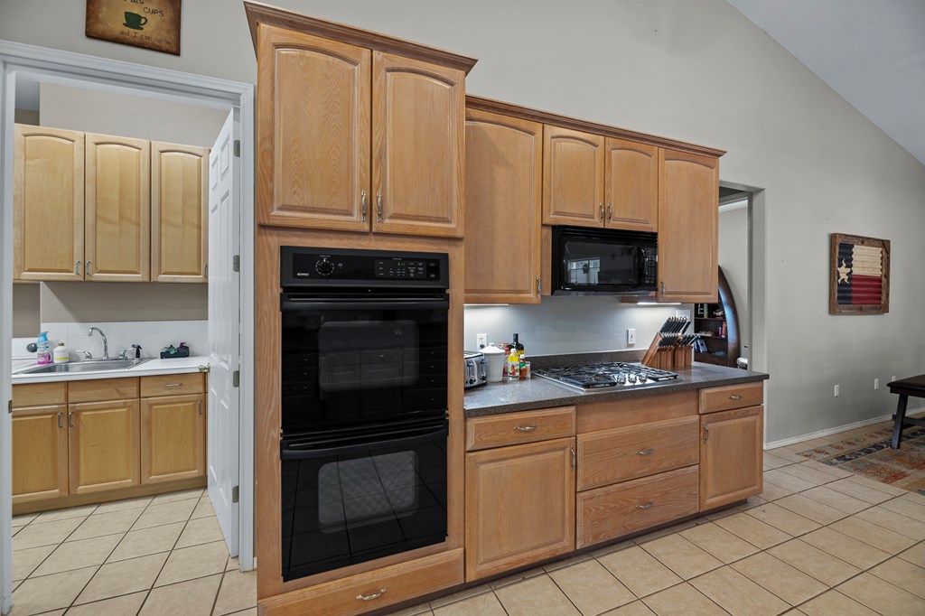 Kitchen with Appliances and Laundry Room