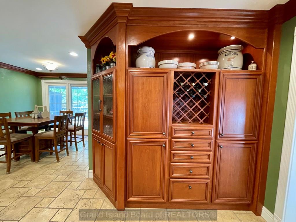 Custom built in cabinets