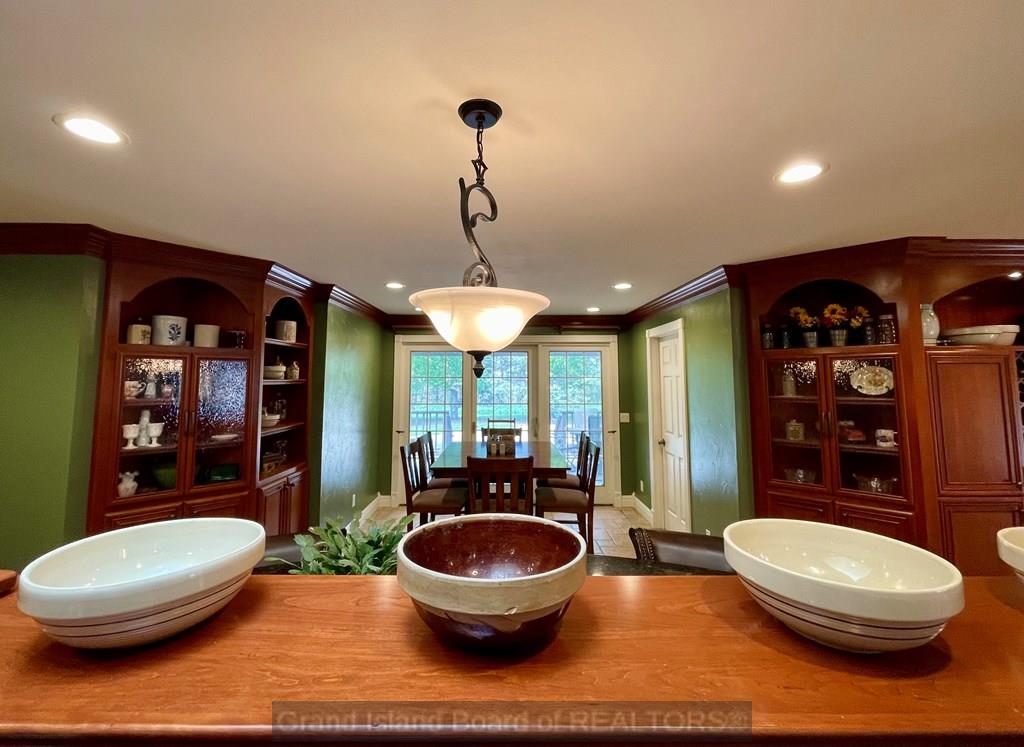 From Kitchen Into Dining Area