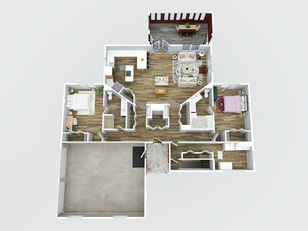Virtual floor plan