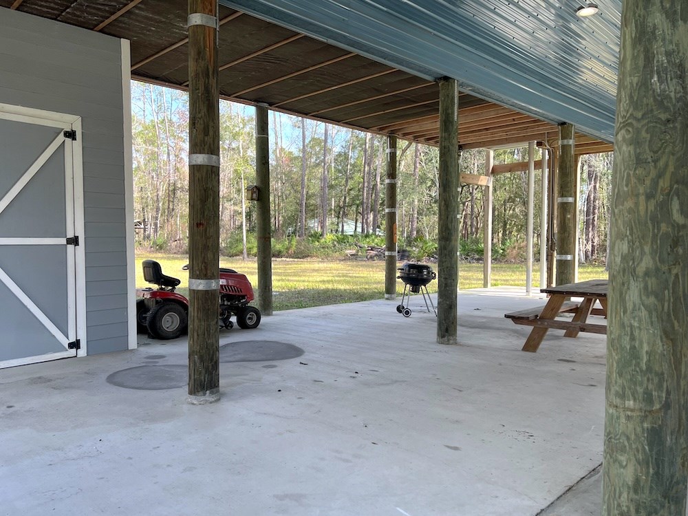 Open Space under House