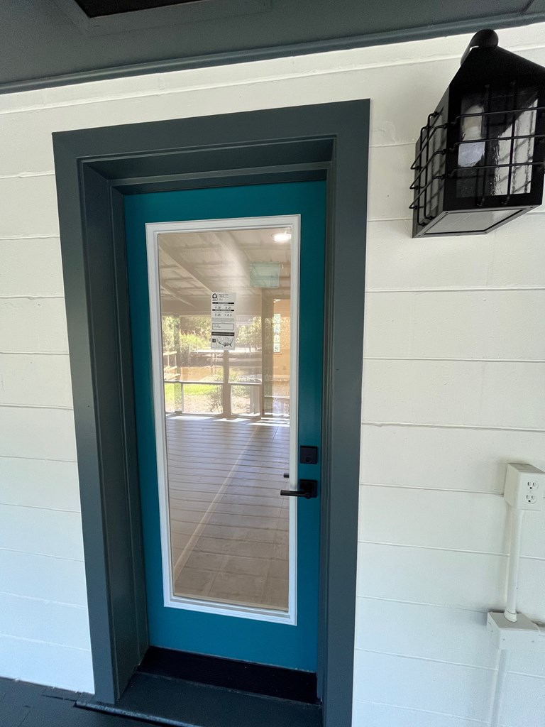 Back Porch - Entry from Laundry Room