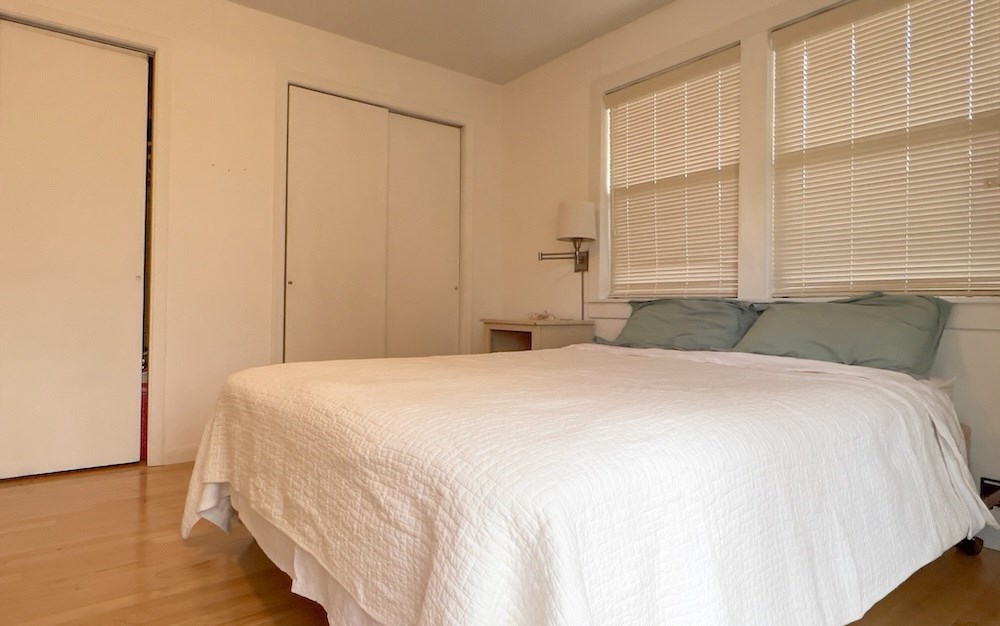 Dual Closets in Master Bedroom