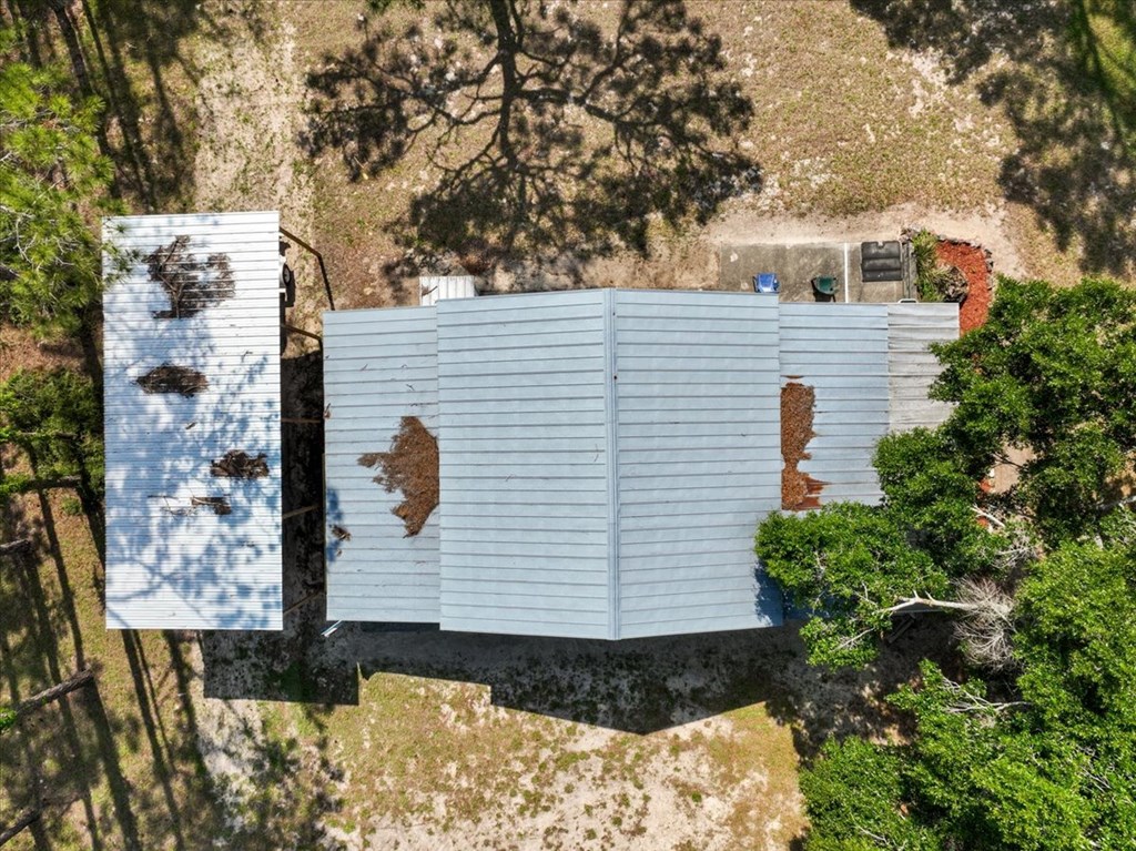 Drone Aerial of Barn