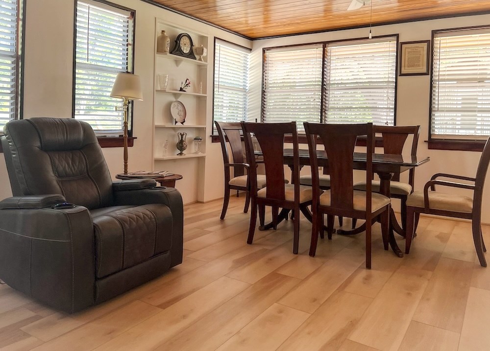 Family Room with Dining Area