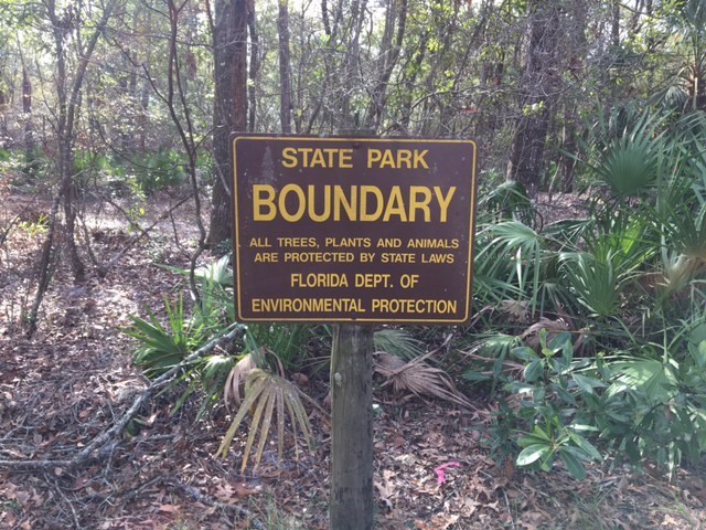 backs up to Manatee Springs State Park