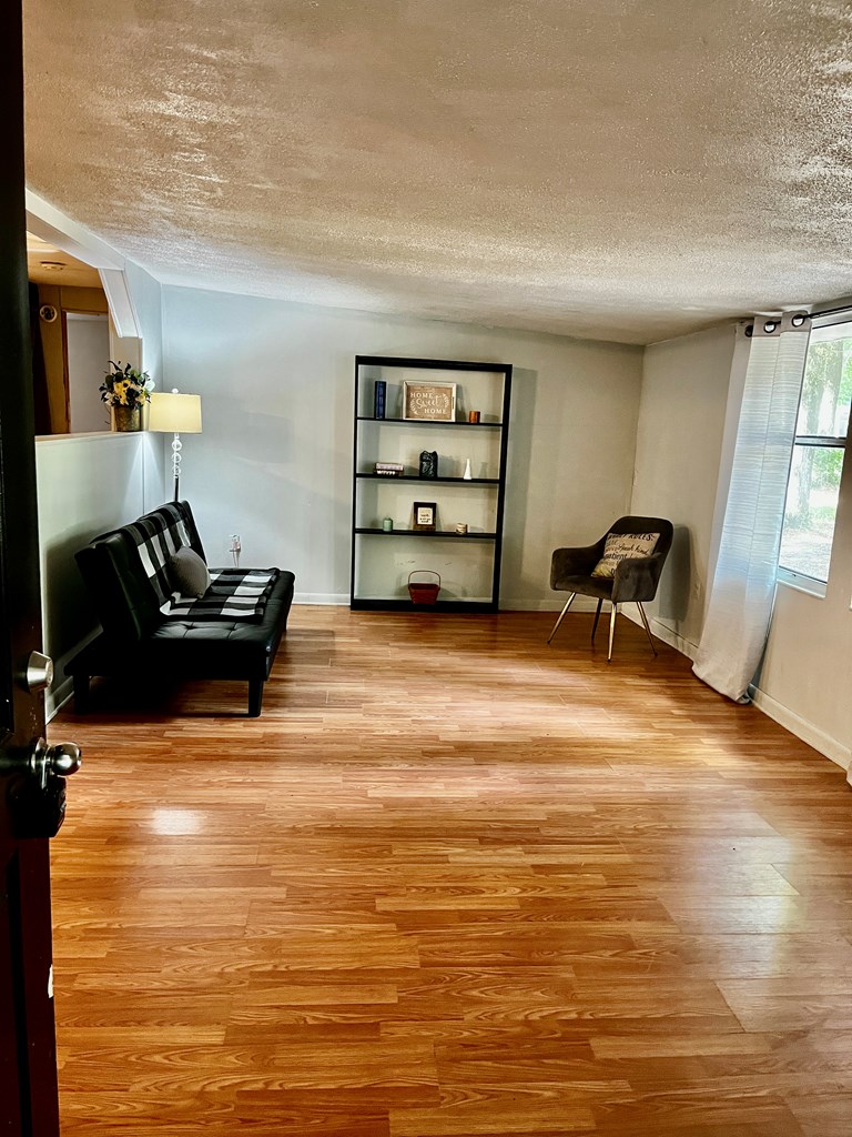 Living room from entry
