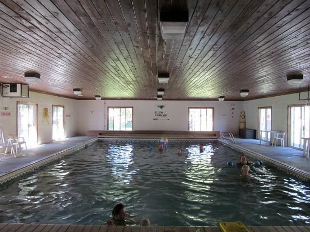 Seasonal indoor pool