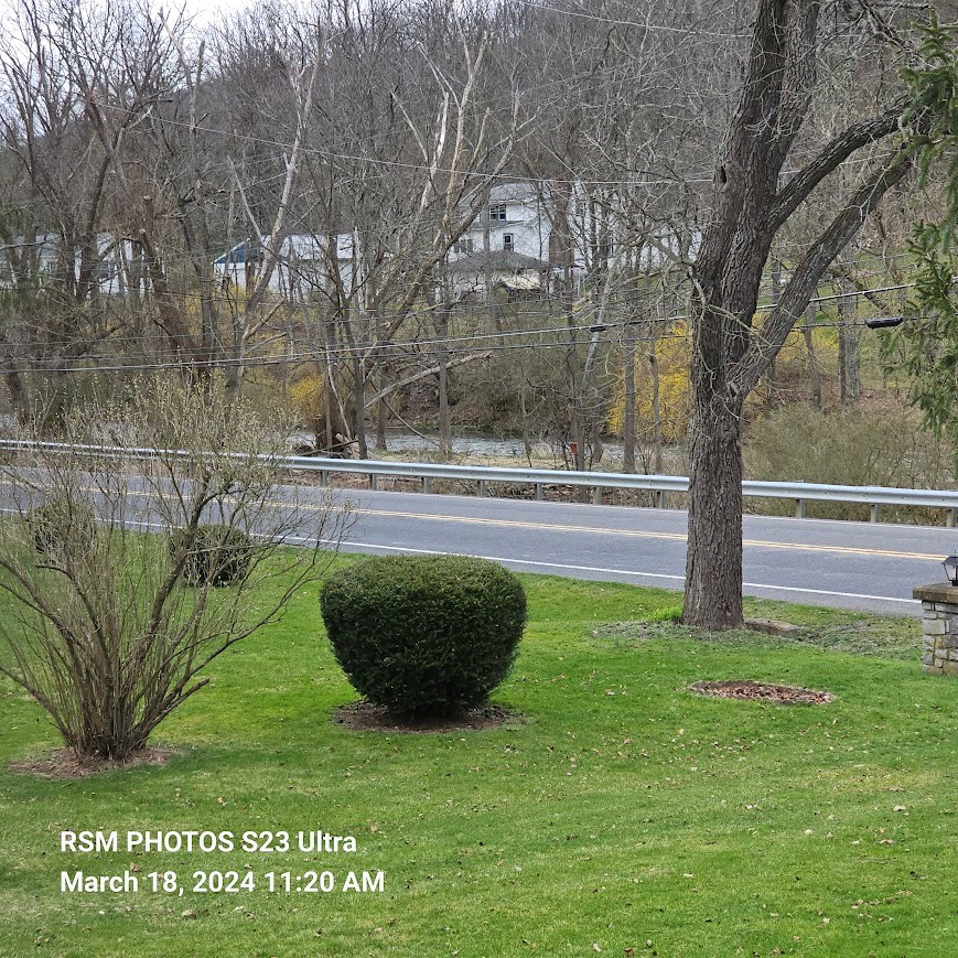 Front Window View Of Spruce Creek