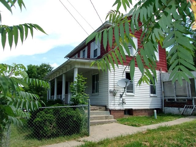 Side of House and Front Porch