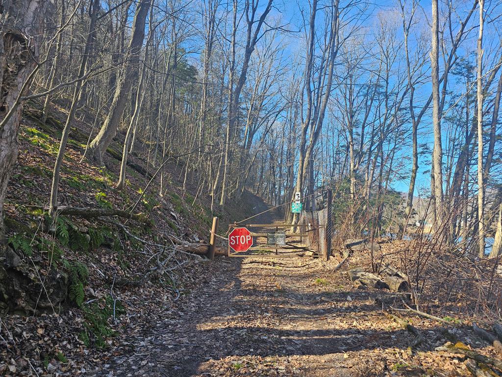 Gate is at South Edge of Property